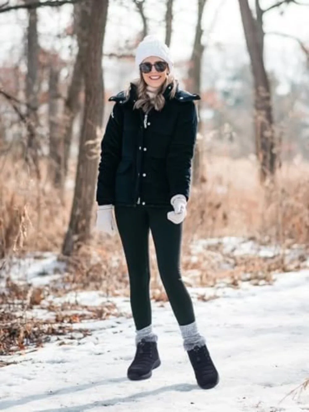 Cozy Winter Snow Boots for Women | Fur Lined Warm Ankle Booties, Perfect for